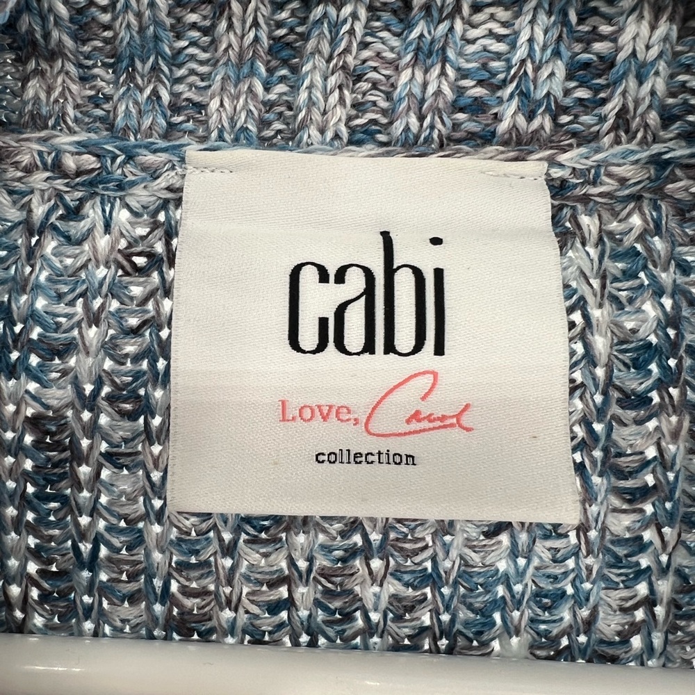 Cabi Love Carol sleeveless open front cardigan duster M fall festival winter - Picture 5 of 7